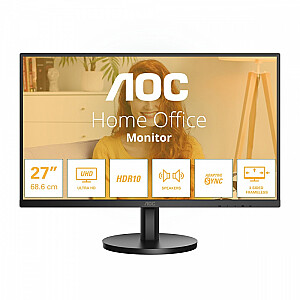 AOC U27B3A 27" IPS 3840x2160/16:9/350cd/m2/4ms DP, HDMI, Headphone out