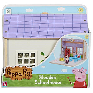 Tm Toys Peppa Pig figūrėlių rinkinys Medinė mokyklėlė