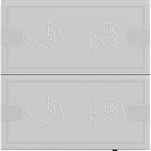 GIRA сенсорная кнопка 4 Comfort 2x KNX TS4 антрацит 5002028