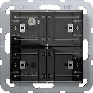 GIRA сенсорная кнопка 4 Comfort 2x KNX System 55 504200