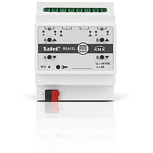 SATEL KNX 2-канальный актуатор жалюзи 24 В постоянного тока KNX-BSA12L