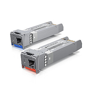 Ubiquiti UACC-OM-SM-10G-S-2 | SFP+ modulis | BIDI, SM, Simplex LC, 10 Gbit/s, 10 km