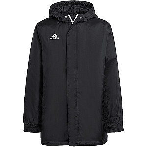 Детская куртка adidas Entrada 22 Stadium черная IB6078