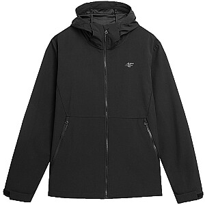 Vyriška softshell striukė 4F M043 tamsiai juoda 4FSS23TSOFM043 20S