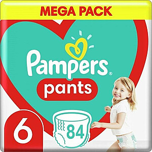 Pampers PAMPERS Sauskelnės XL Dydis 6, 15 + kg, 84 vnt.