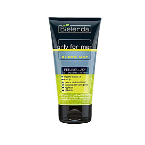 Bielenda Only For Men Pilingas prausimosi gelis Super Mat 150ml