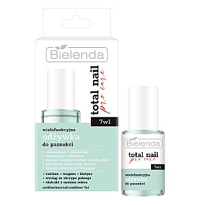 BIELENDA Total Nail Pro-Care daugiafunkcinis nagų kondicionierius 7in1 10ml