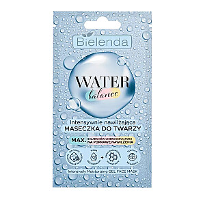 BIELENDA Water Balance интенсивно увлажняющая маска для лица 7г