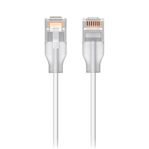 Сетевой кабель Ubiquiti UACC-Cable-Patch-EL-0.15M-W, прозрачный, белый, Cat6