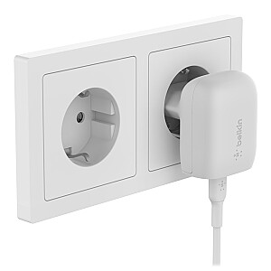 Belkin WCA006vf1MWH-B5 Смартфон Белый AC Быстрая зарядка В помещении