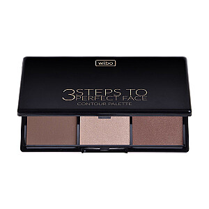 WIBO 3 žingsniai iki tobulo veido kontūro Palette dark 10 g