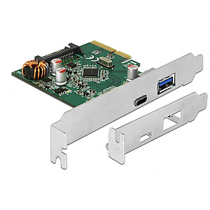 Delock – USB adapteris – PCIe 3.0 x4 – U