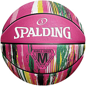 Баскетбольный мяч Spalding Marble розовый размер 7 84402Z