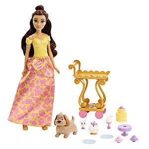 „Mattel Disney“ princesės Belle arbatos laiko vežimėlis