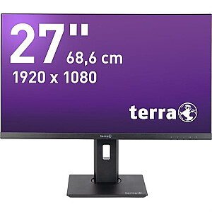 TERRA LCD/LED 2748W PV V3 черный HDMI/DP/USB-C GREENLINE PLUS