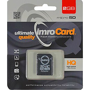 Imro MicroSD 2 GB kortelė, 4 klasė (KOM000462)