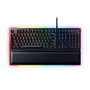 Клавиатура Razer Huntsman Elite Gaming (UK) черная, с оптическим переключателем Clicky