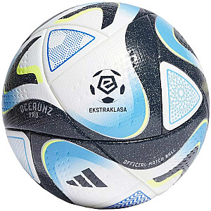 Adidas Ekstraklasa Pro futbolo kamuoliai balta-mėlyna-juoda IQ4933