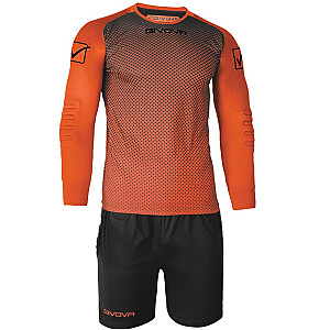 Vartininkas Kit Givova Kit Mančesterio oranžinės-juodos spalvos KITP008 0110 M