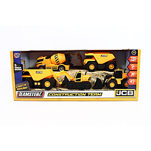 TEAMSTERZ JCB автомобили строительство с/у 5pack 1417131