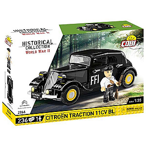 COBI 2266 Istorinė Antrojo pasaulinio karo Citroen Traction 11CV BL 236 stabdžių kaladėlių kolekcija