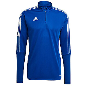 Megztinis Adidas Tiro 21 Training Top mėlynas GH7302 XL