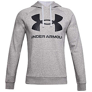 Мужская флисовая кофта Under Armour Rival Big Logo Hd Grey 1357093 011