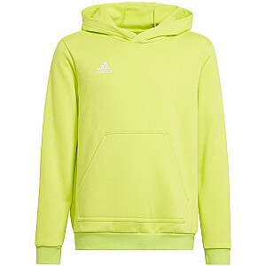 Толстовка с капюшоном Adidas Entrada 22 с капюшоном цвета лайма HC5069 128 см