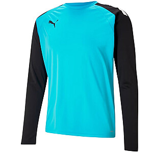 Мужская вратарская толстовка Puma teamPACER GK LS сине-черная 704933 40 л