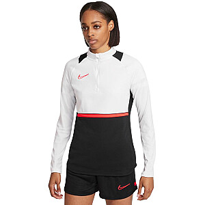 Nike NK Df Academy 21 Drill Top moteriškas megztinis baltas ir juodas CV2653 016 M