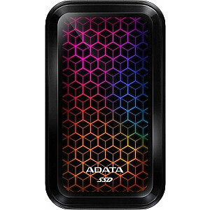 ADATA SSD SE770G 512 GB išorinis diskas, juodas (ASE770G-512GU32G2-CBK)