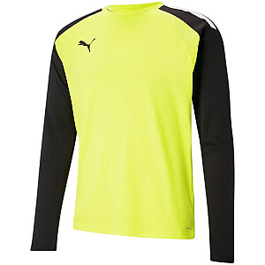 Мужская вратарская толстовка Puma teamPACER GK LS желто-черная 704933 42 L