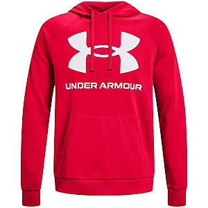 Under Armour флис Rival для мужчин с большим логотипом HD красный 1357093 600