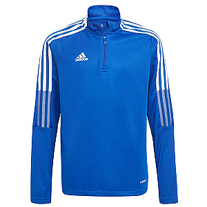 Adidas Tiro 21 Youth Training Top Blue GM7322 116 cm