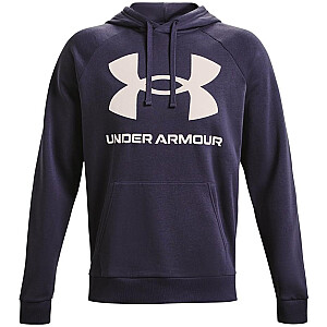 „Under Armour“ vyriškas „Rival HD“ vilnonis megztinis su dideliu logotipu, violetinė 1357093 558