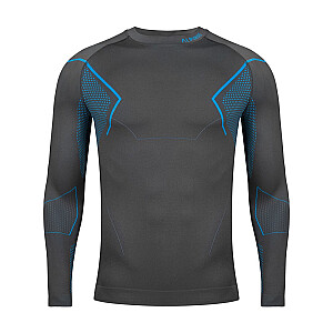 Vyriškas termoaktyvus megztinis Alpinus Active Base Layer pilkas GT43860 S