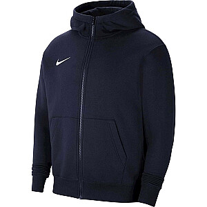 Nike Park 20 vilnonis megztinis su pilna užtrauktuku tamsiai mėlyna CW6891 451