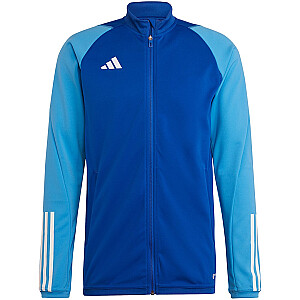 Толстовка для тренировок adidas Tiro 23 Competition синяя HU1304