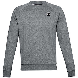 Мужская флисовая толстовка Under Armour Rival Crew, серая 1357096 012