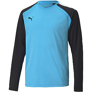 Футболка вратарская Puma teamPACER GK LS Jersey, синяя 704939 40 152 см