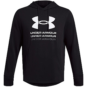 Толстовка с капюшоном Under Armour UA Rival Terry Graphic, черная 1386047 001