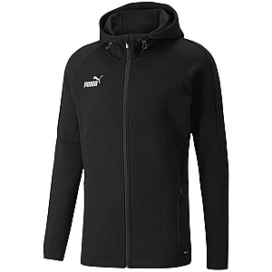 Мужская толстовка Puma teamFINAL Casuals Hooded Jkt черная 657383 03