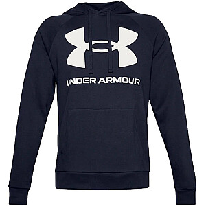 „Under Armour“ vyriška vilnonė striukė su dideliu HD logotipu tamsiai mėlyna 1357093 410