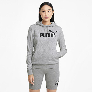 Женская толстовка с капюшоном Puma ESS Logo TR серая 586791 04