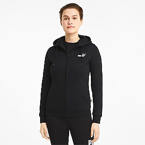 Puma ESS Small Logo Hoodie su pilna užtrauktuku, juoda 586811 01