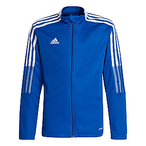 Толстовка adidas Tiro 21 Track синяя GM7315 164 см