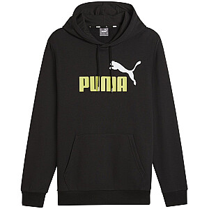 Толстовка с капюшоном Puma ESS+ 2 Col Big Logo TR черная 586765 59 L