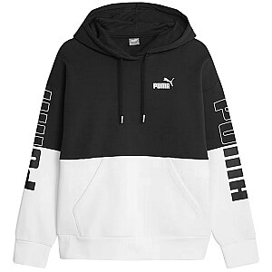 Megztinis Puma Power Colorblock Hoodie FL juodai baltas 676023 01