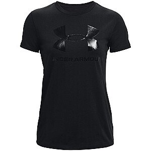 Футболка женская Under Armour Live Sportstyle Graphic SSC черная 1356305 002 L