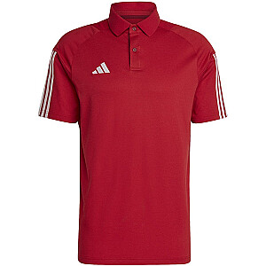 Adidas Tiro 23 Competition Polo marškinėliai raudoni HI3049 XL